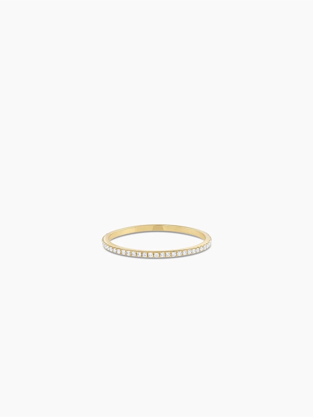 14k Diamond Eternity Ring Size 5